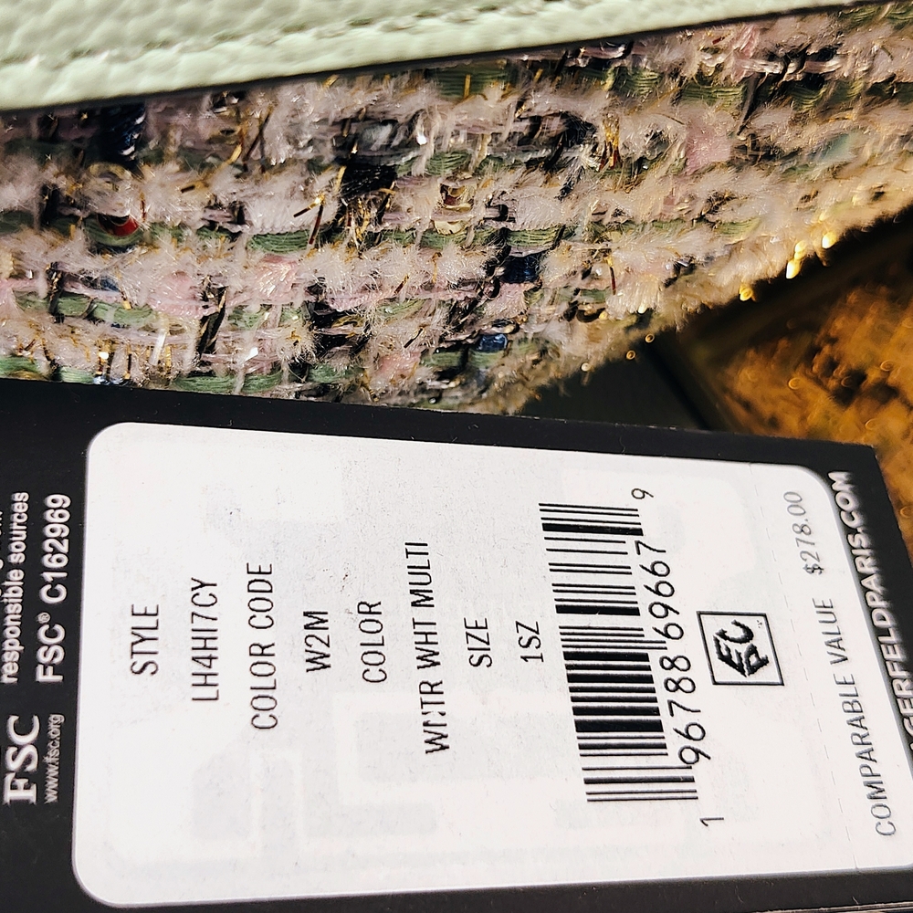 KARL LAGERFELD Tweed Crossbody - Picture 3 of 16